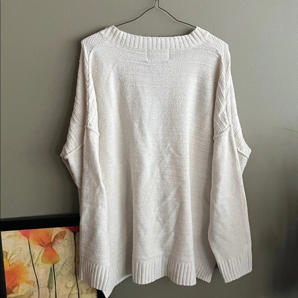DAYTRIP WOMENS MEDIUM CREAM SWEATER